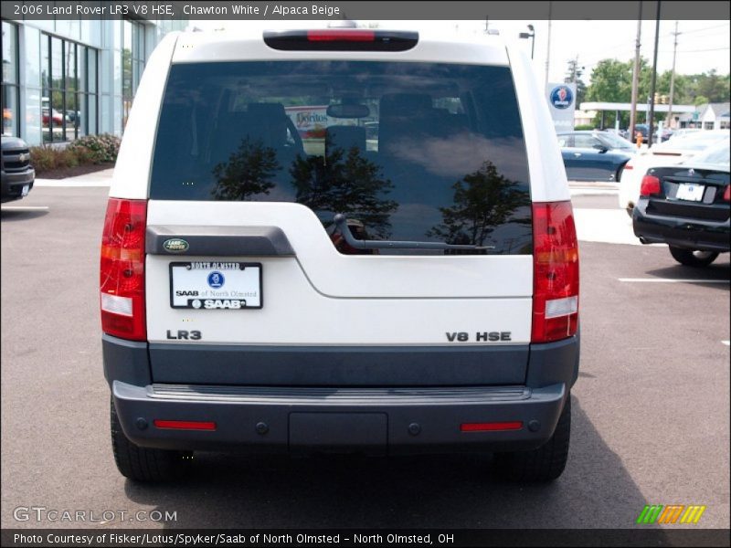 Chawton White / Alpaca Beige 2006 Land Rover LR3 V8 HSE