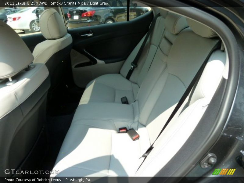 Smoky Granite Mica / Light Gray 2011 Lexus IS 250 AWD