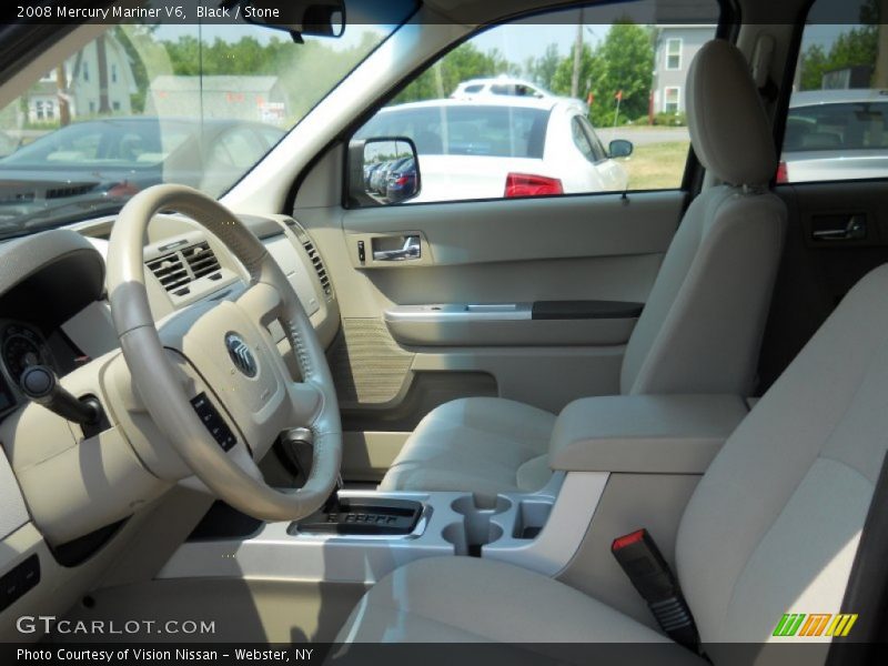 Black / Stone 2008 Mercury Mariner V6