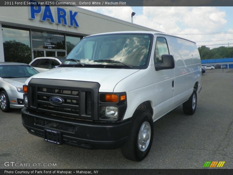 Oxford White / Medium Flint 2011 Ford E Series Van E250 Commercial