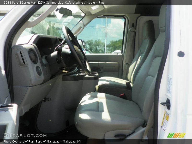 Oxford White / Medium Flint 2011 Ford E Series Van E250 Commercial