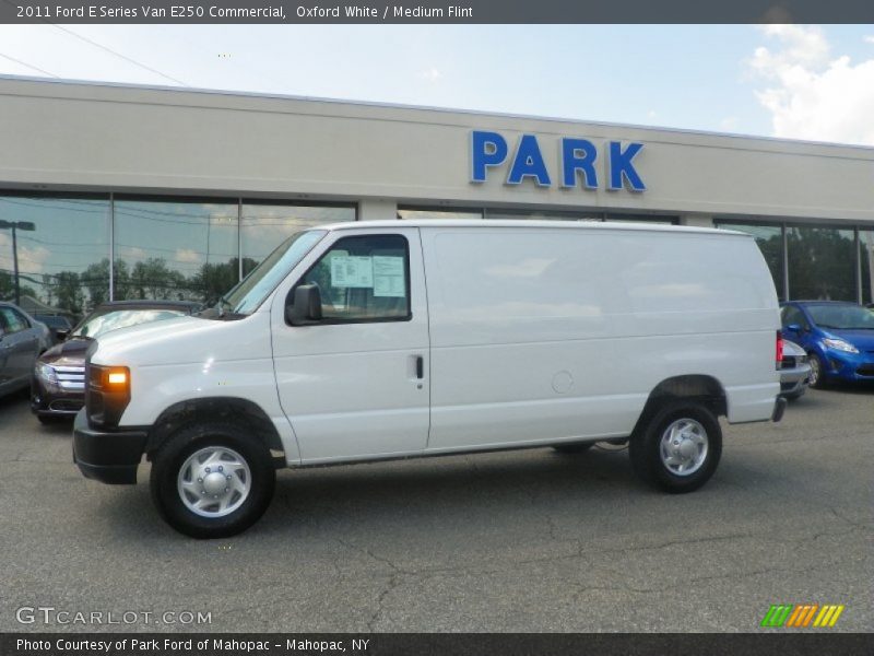 Oxford White / Medium Flint 2011 Ford E Series Van E250 Commercial