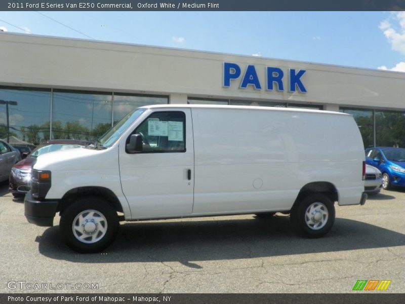 Oxford White / Medium Flint 2011 Ford E Series Van E250 Commercial