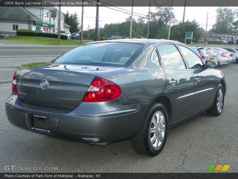 Steelmist Gray Metallic / Gray 2005 Buick LaCrosse CX
