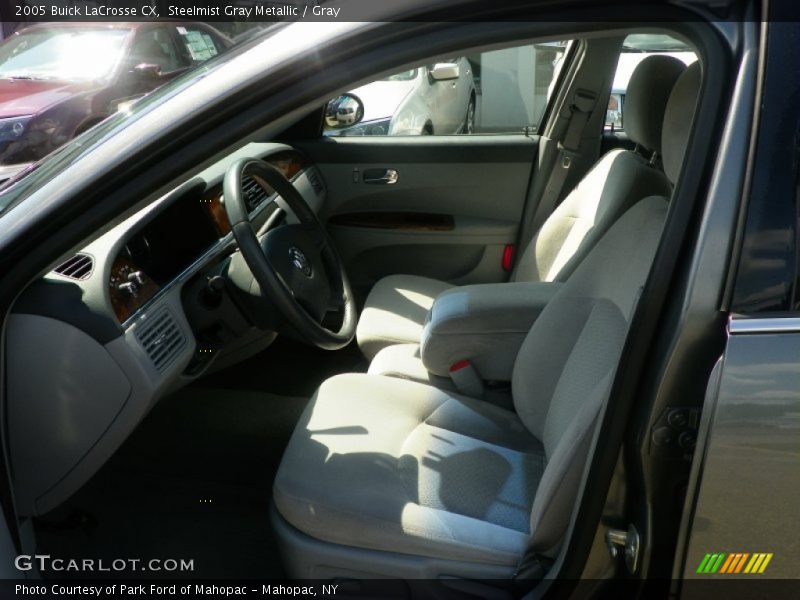 Steelmist Gray Metallic / Gray 2005 Buick LaCrosse CX
