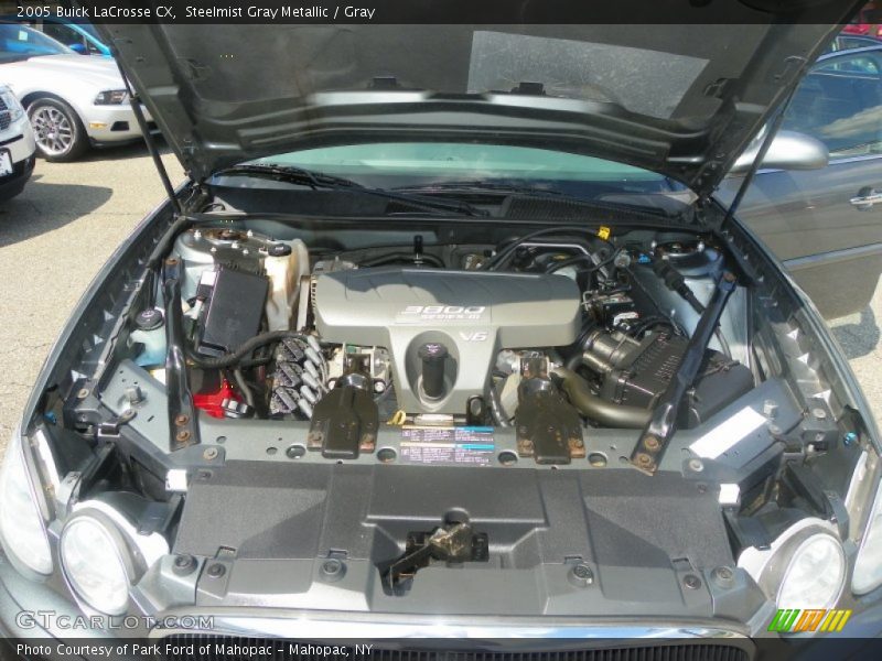 Steelmist Gray Metallic / Gray 2005 Buick LaCrosse CX