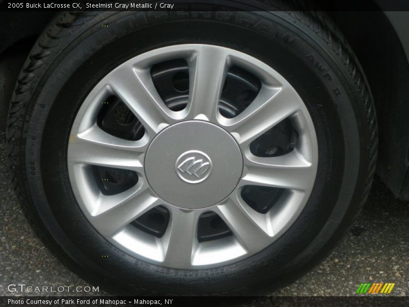 Steelmist Gray Metallic / Gray 2005 Buick LaCrosse CX