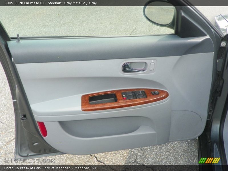 Steelmist Gray Metallic / Gray 2005 Buick LaCrosse CX