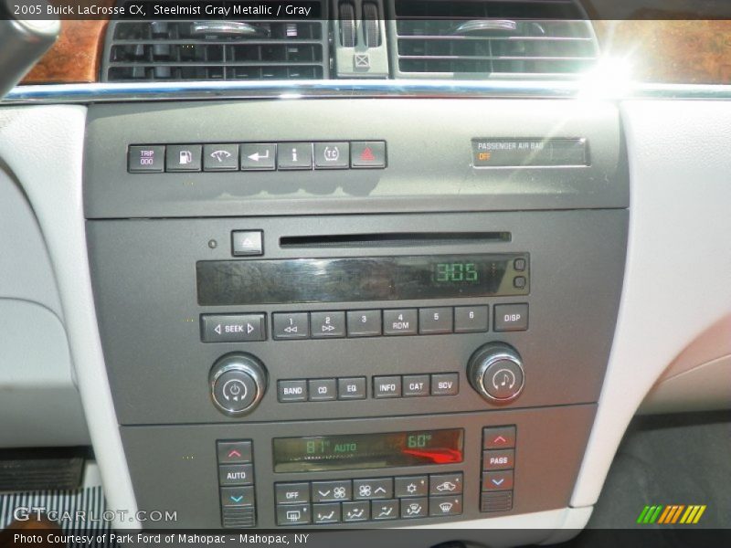 Steelmist Gray Metallic / Gray 2005 Buick LaCrosse CX