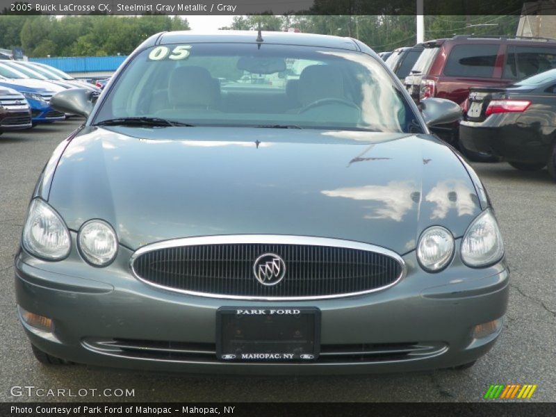 Steelmist Gray Metallic / Gray 2005 Buick LaCrosse CX
