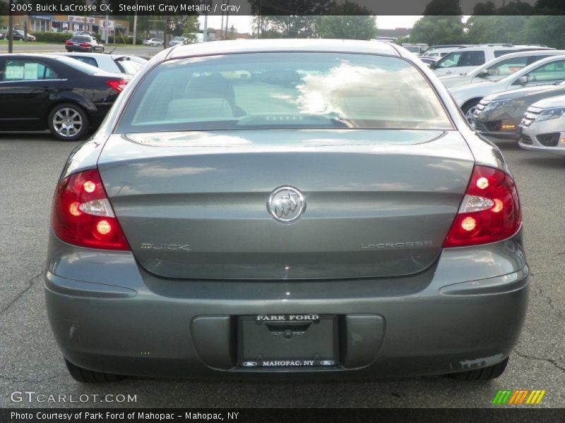 Steelmist Gray Metallic / Gray 2005 Buick LaCrosse CX