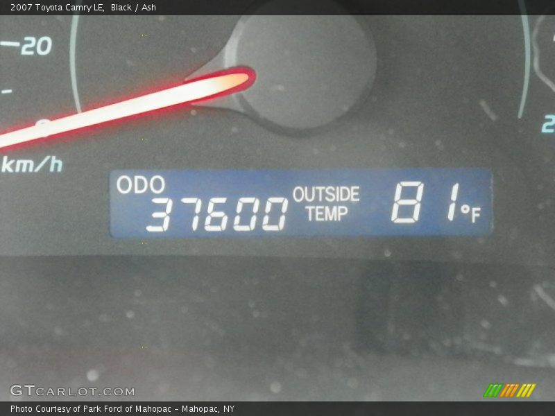 Black / Ash 2007 Toyota Camry LE