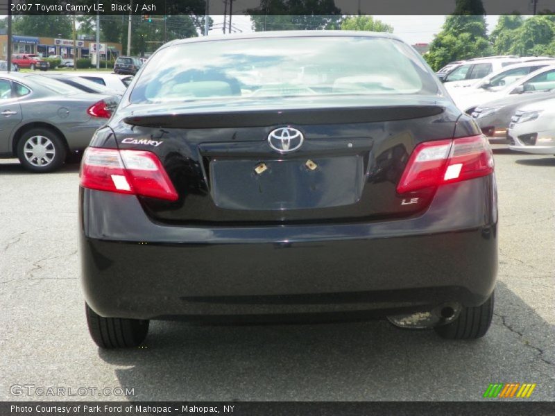 Black / Ash 2007 Toyota Camry LE