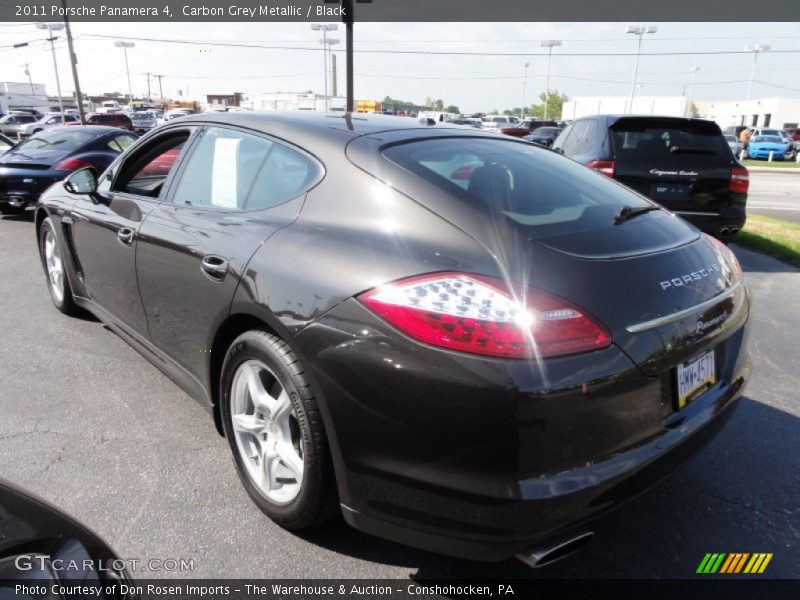 Carbon Grey Metallic / Black 2011 Porsche Panamera 4