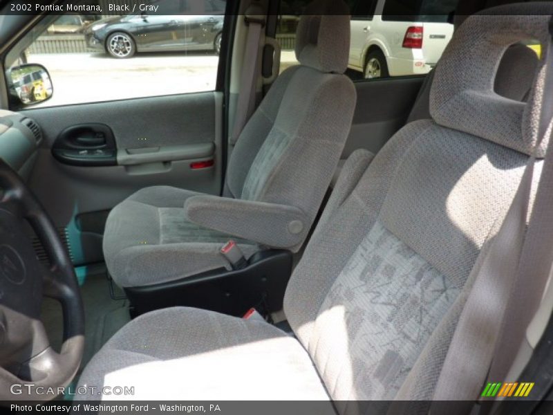 Black / Gray 2002 Pontiac Montana