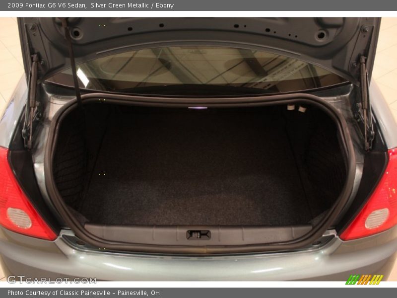 Silver Green Metallic / Ebony 2009 Pontiac G6 V6 Sedan