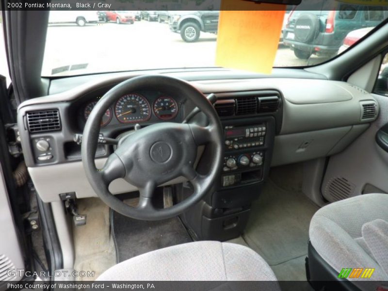 Black / Gray 2002 Pontiac Montana
