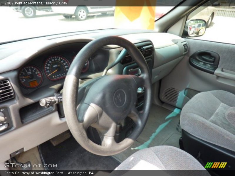 Black / Gray 2002 Pontiac Montana