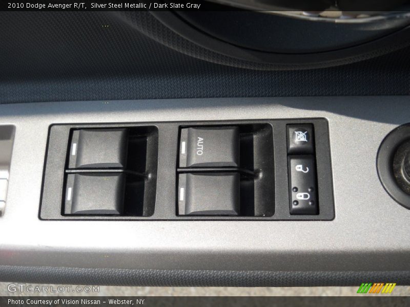 Silver Steel Metallic / Dark Slate Gray 2010 Dodge Avenger R/T