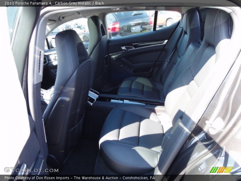 Carbon Grey Metallic / Black 2011 Porsche Panamera 4