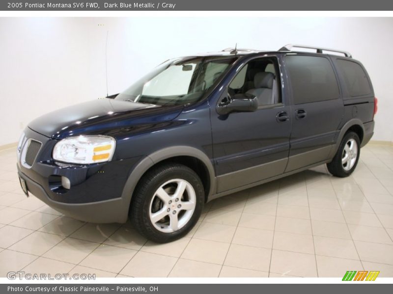 Dark Blue Metallic / Gray 2005 Pontiac Montana SV6 FWD