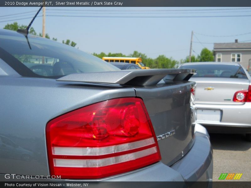 Silver Steel Metallic / Dark Slate Gray 2010 Dodge Avenger R/T