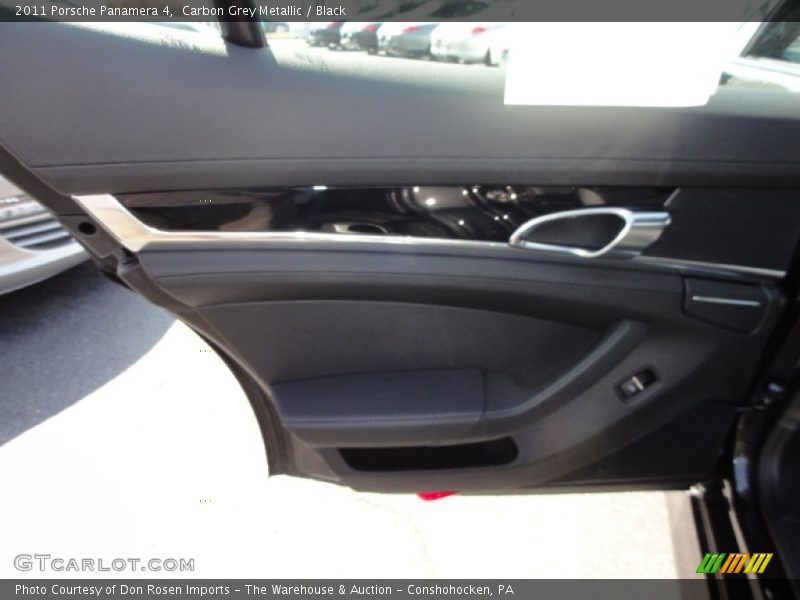 Carbon Grey Metallic / Black 2011 Porsche Panamera 4