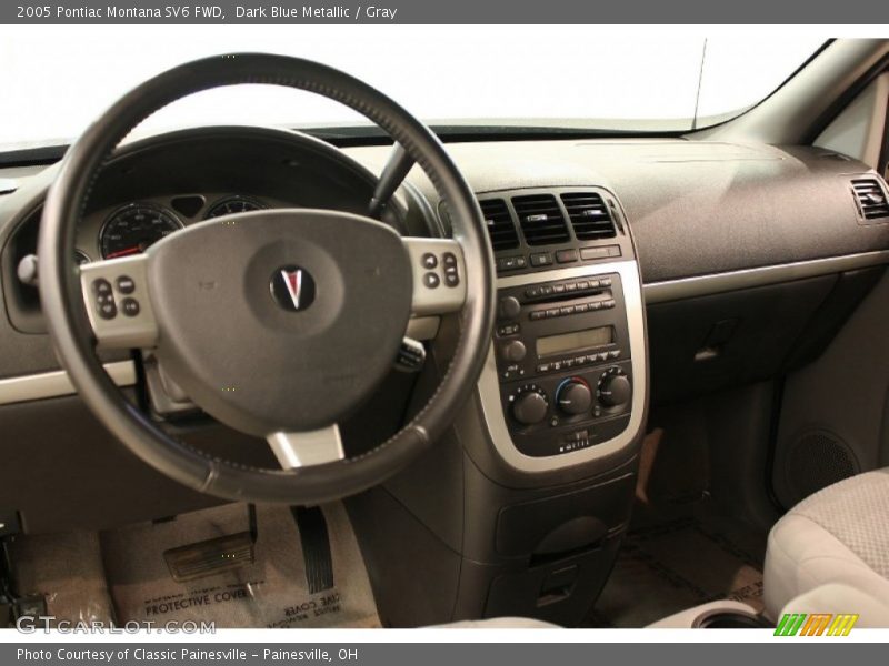 Dark Blue Metallic / Gray 2005 Pontiac Montana SV6 FWD