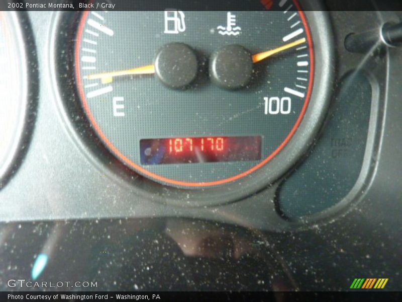 Black / Gray 2002 Pontiac Montana