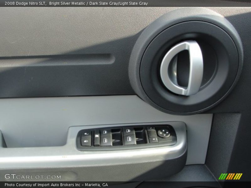 Bright Silver Metallic / Dark Slate Gray/Light Slate Gray 2008 Dodge Nitro SLT