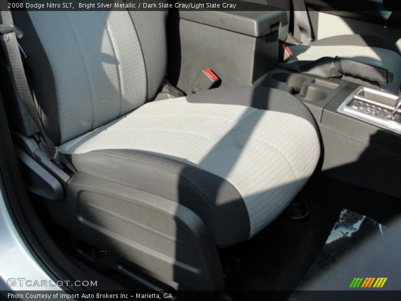 Bright Silver Metallic / Dark Slate Gray/Light Slate Gray 2008 Dodge Nitro SLT
