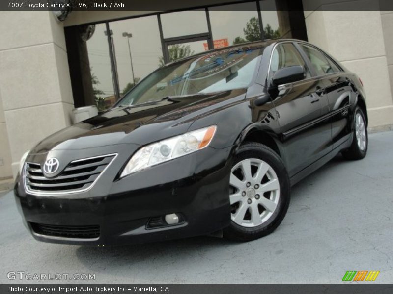 Black / Ash 2007 Toyota Camry XLE V6