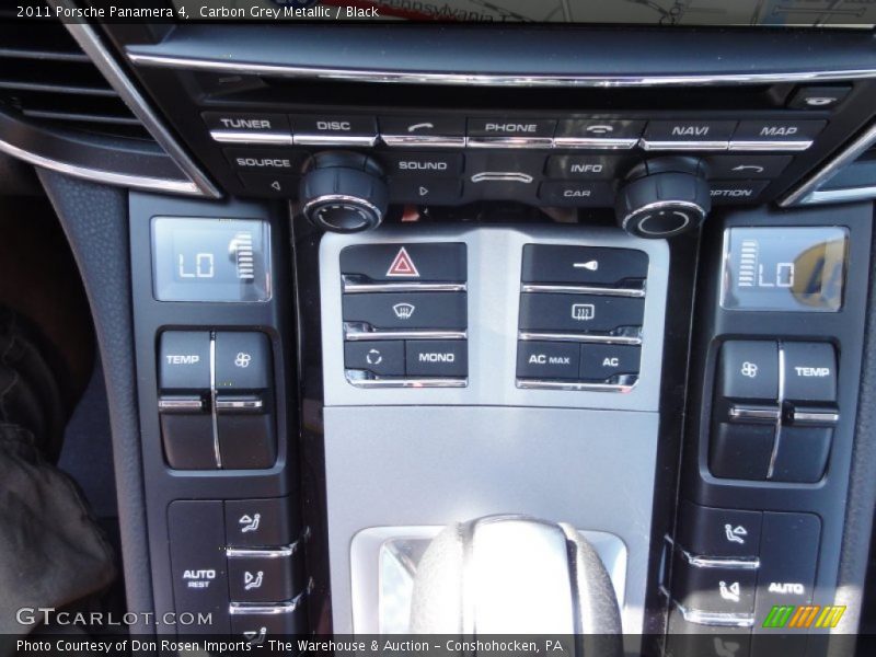 Carbon Grey Metallic / Black 2011 Porsche Panamera 4