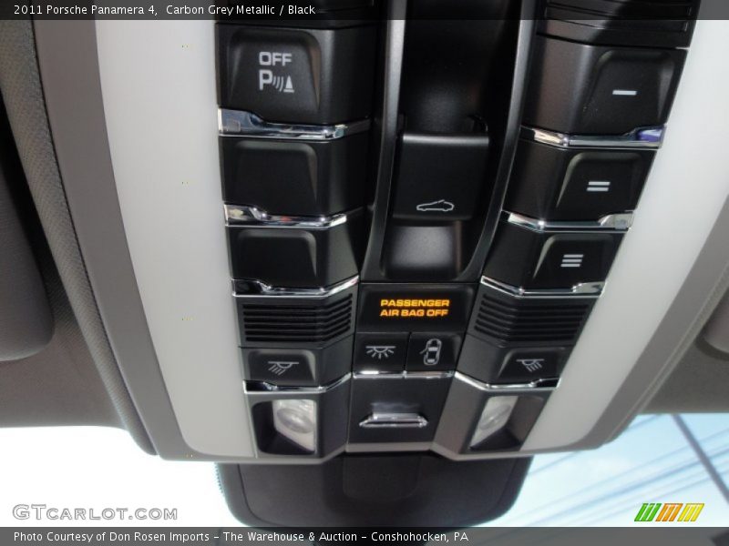 Carbon Grey Metallic / Black 2011 Porsche Panamera 4