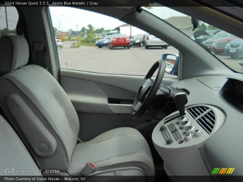 Azure Blue Metallic / Gray 2004 Nissan Quest 3.5 S