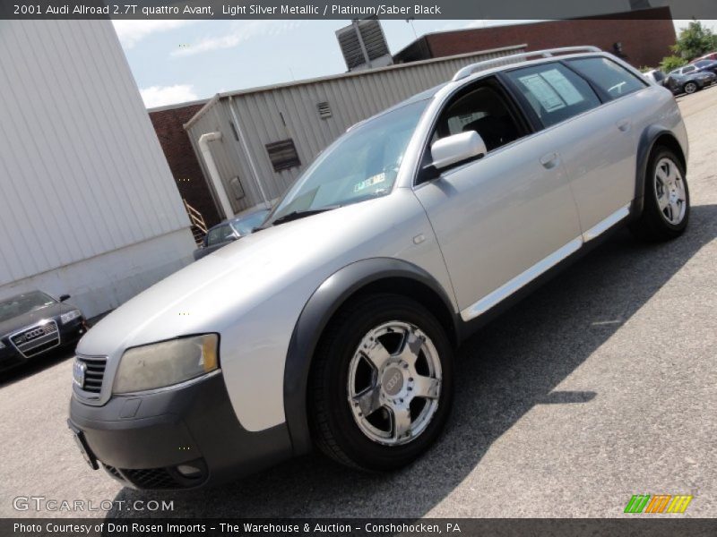 Light Silver Metallic / Platinum/Saber Black 2001 Audi Allroad 2.7T quattro Avant