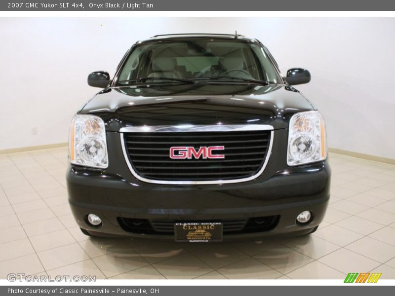 Onyx Black / Light Tan 2007 GMC Yukon SLT 4x4