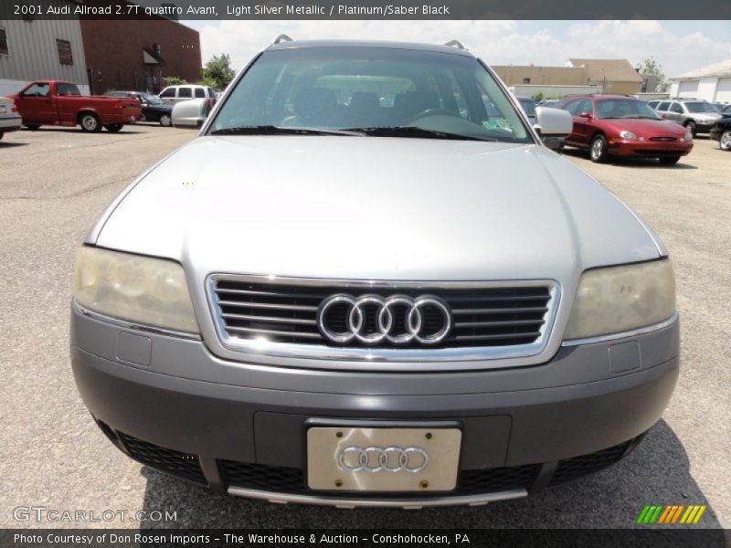 Light Silver Metallic / Platinum/Saber Black 2001 Audi Allroad 2.7T quattro Avant