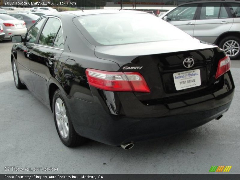 Black / Ash 2007 Toyota Camry XLE V6