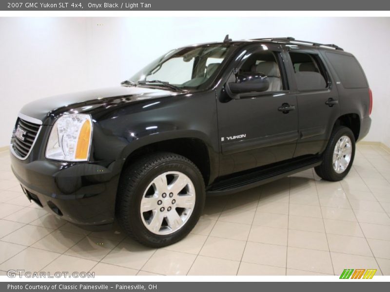 Onyx Black / Light Tan 2007 GMC Yukon SLT 4x4