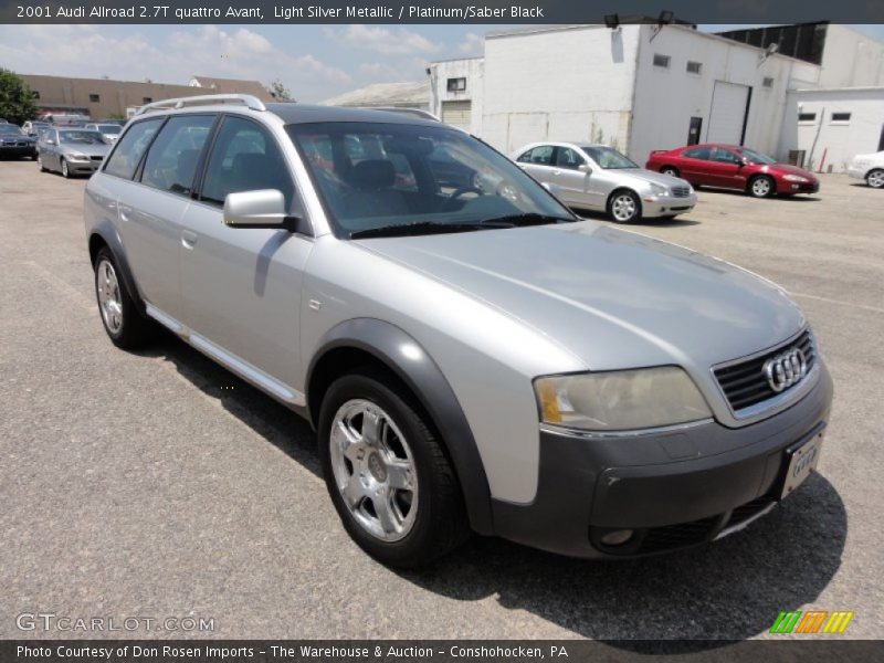 Light Silver Metallic / Platinum/Saber Black 2001 Audi Allroad 2.7T quattro Avant