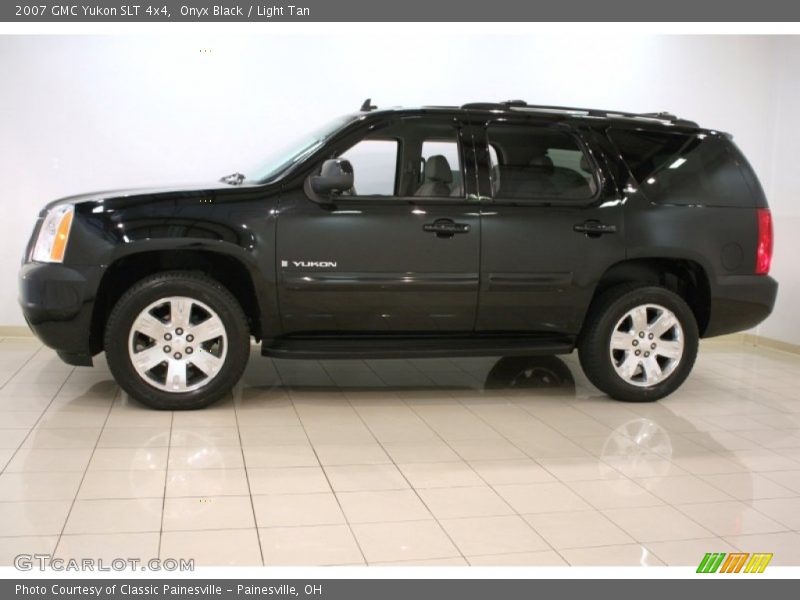 Onyx Black / Light Tan 2007 GMC Yukon SLT 4x4