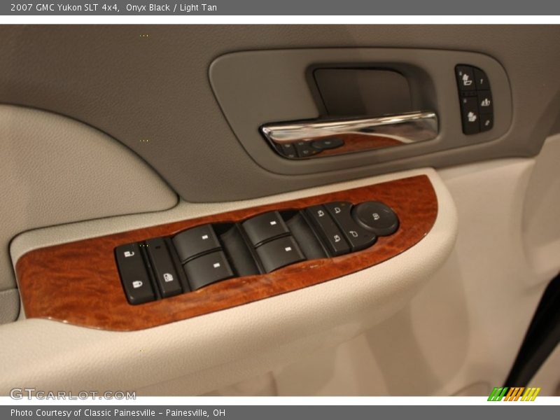 Onyx Black / Light Tan 2007 GMC Yukon SLT 4x4