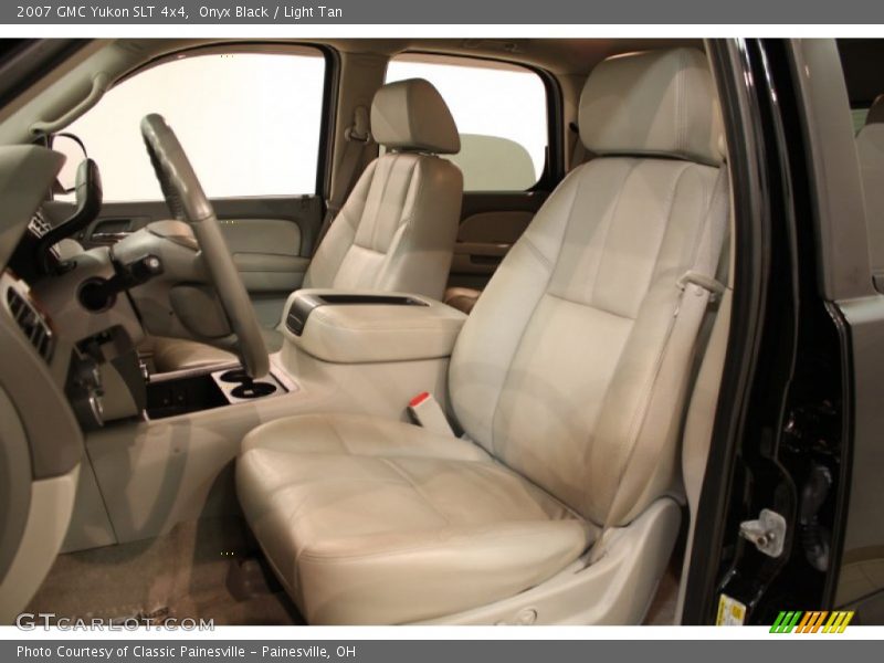 Onyx Black / Light Tan 2007 GMC Yukon SLT 4x4