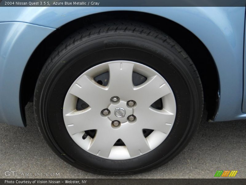 Azure Blue Metallic / Gray 2004 Nissan Quest 3.5 S