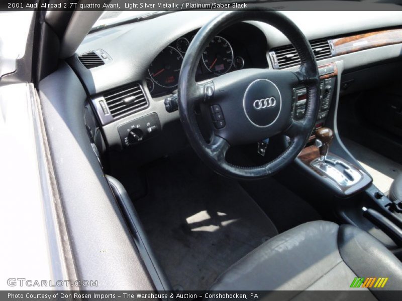 Light Silver Metallic / Platinum/Saber Black 2001 Audi Allroad 2.7T quattro Avant