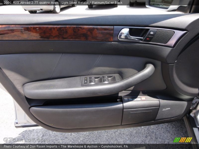 Light Silver Metallic / Platinum/Saber Black 2001 Audi Allroad 2.7T quattro Avant