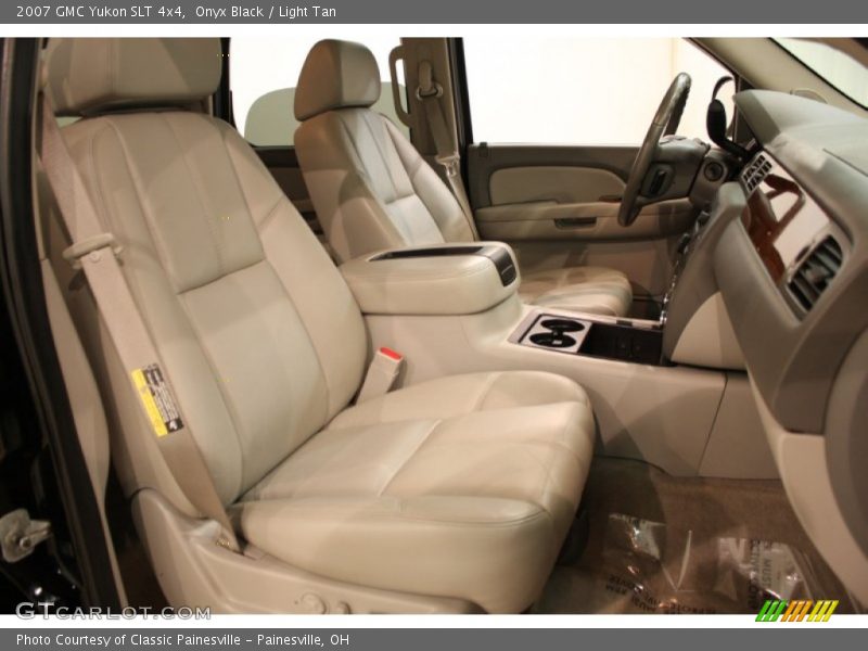 Onyx Black / Light Tan 2007 GMC Yukon SLT 4x4