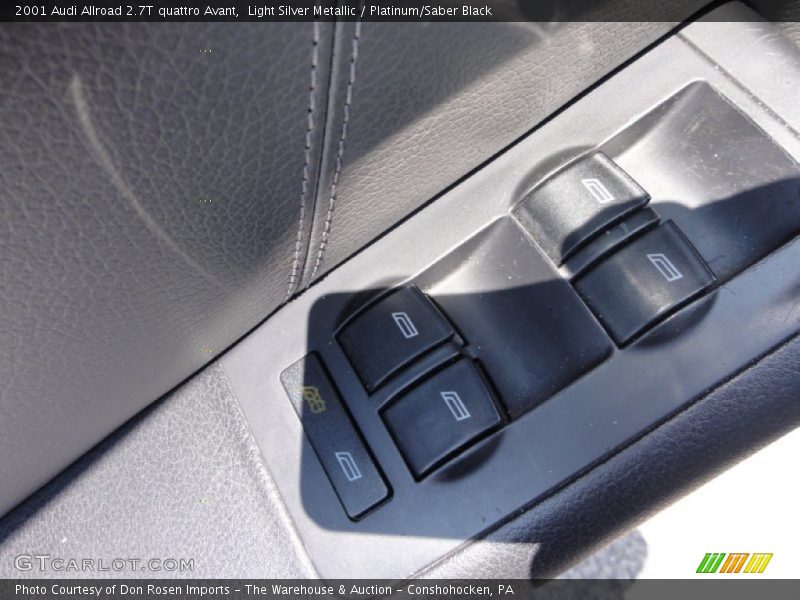 Light Silver Metallic / Platinum/Saber Black 2001 Audi Allroad 2.7T quattro Avant