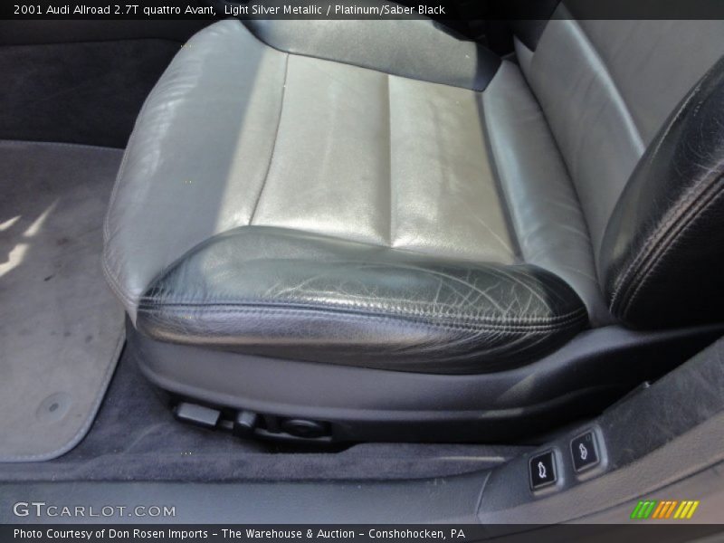 Light Silver Metallic / Platinum/Saber Black 2001 Audi Allroad 2.7T quattro Avant